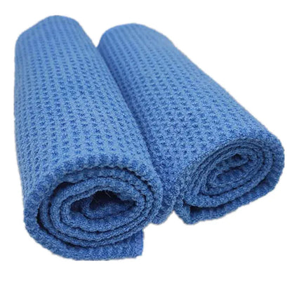 Microfiber Waffle Weave Cloth - 4 pack - 450 GSM