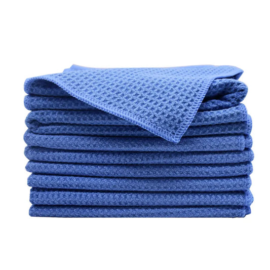 Microfiber Waffle Weave Cloth - 4 pack - 450 GSM